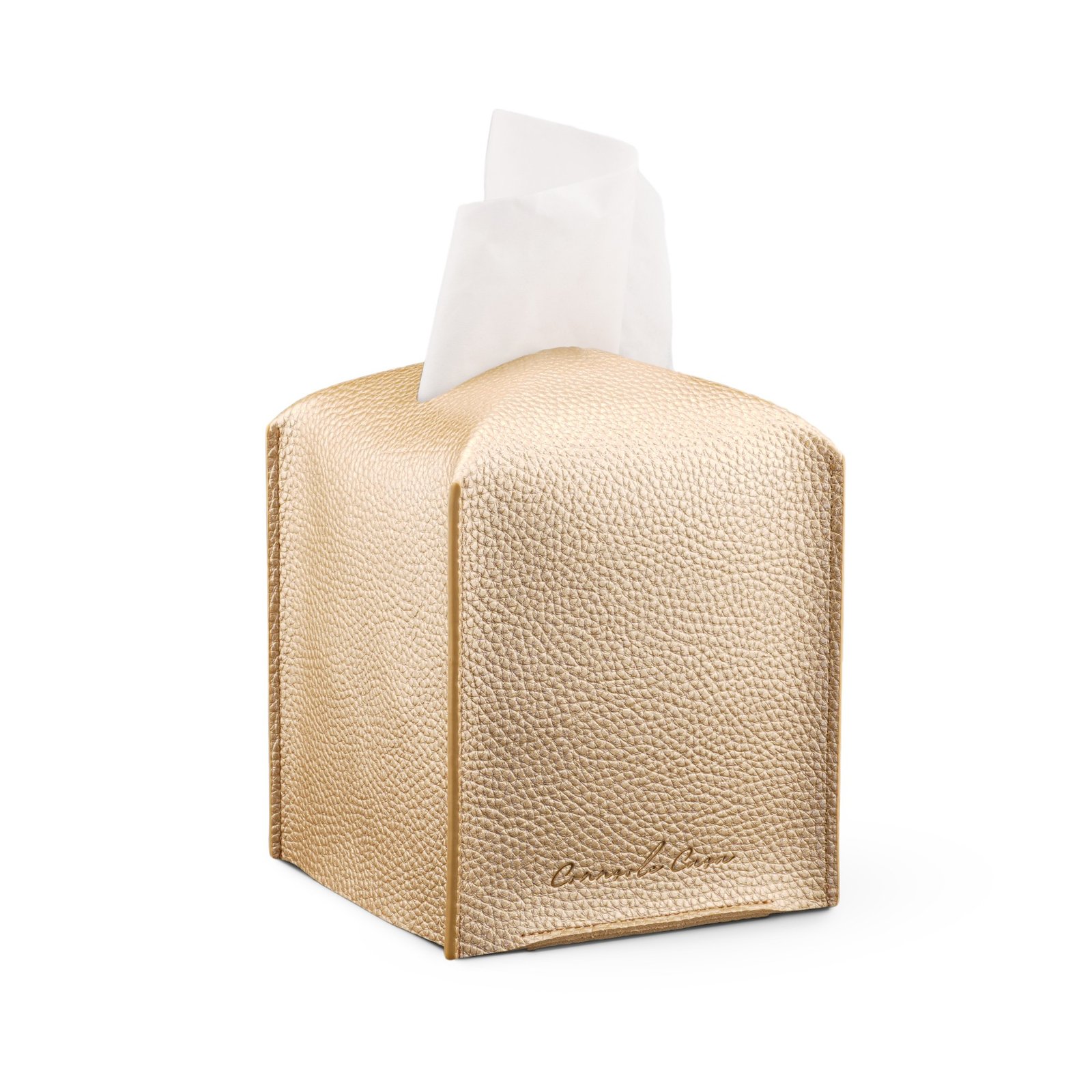 Modern PU Leather Tissue Box Cover – Square Design - Image 8